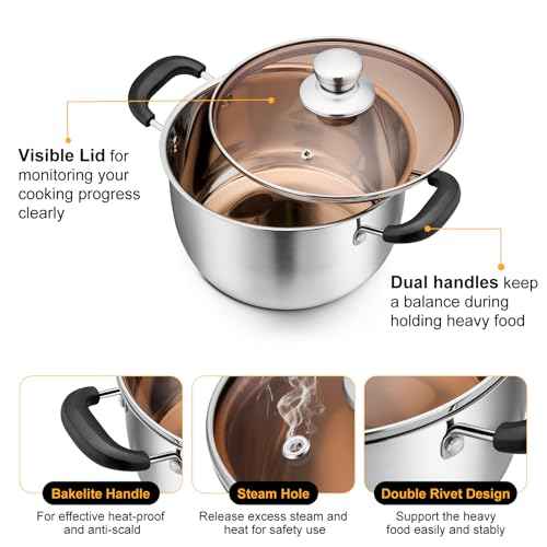 6 Qt Stockpot with Lid
