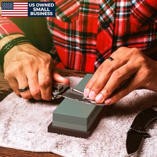 Whetstone Knife Sharpening Stone Kit