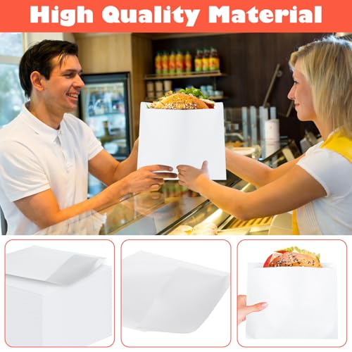 600 Pack Wax Paper Sandwich Bags 8x10 inch Wax Paper Bags (600 Count)