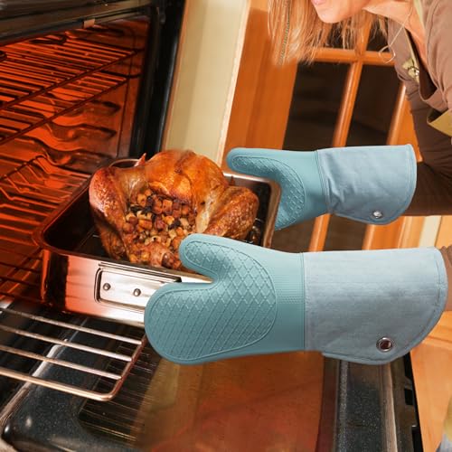 Professional Microwave Silicone Oven Mitts one Pair