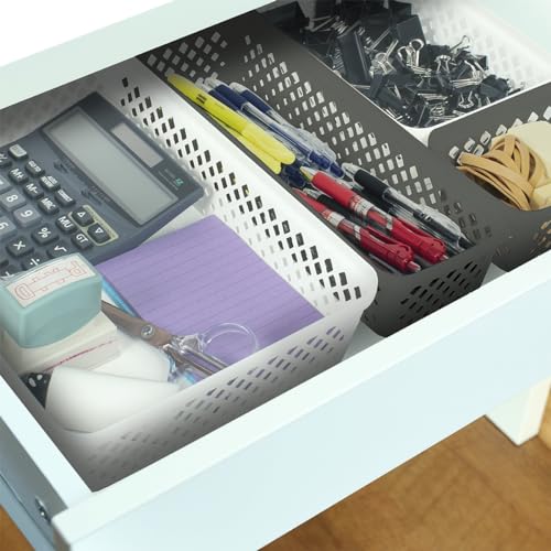 Plastic Storage Basket Set (9 Count)