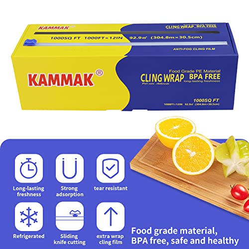 Plastic Wrap with Slide Cutter