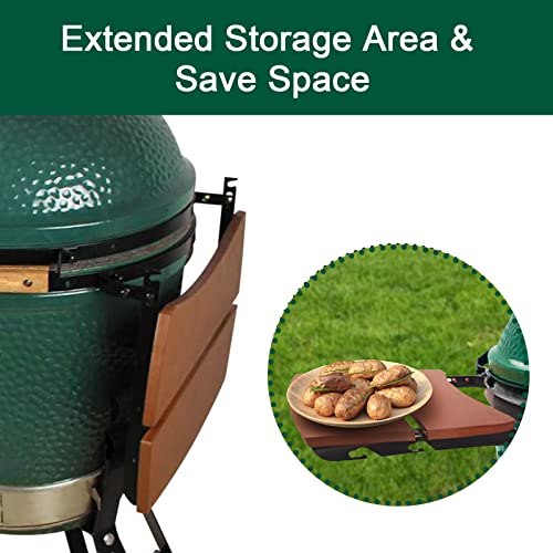 Side Shelves Big Green Egg Accessories