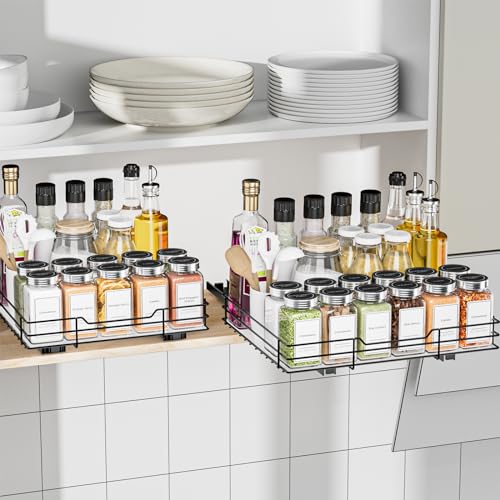 Spice Rack Organizer for Cabinet