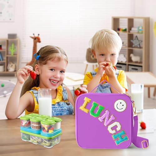 Insulated Lunch Bag With Adjustable Shoulder Strap