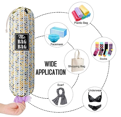 E 1 Leafage Grocery Bag Holder & Organizer