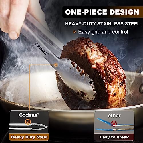 Grill Tongs UP TO 600 °F Extra Long BBQ Tong For Cooking 12" 17 INCH