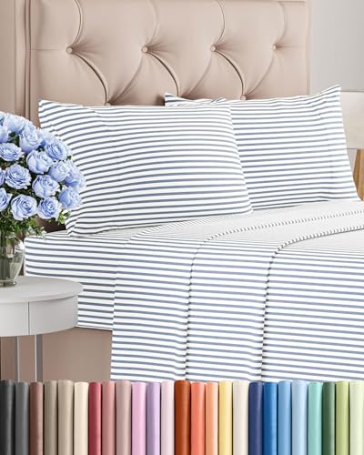 Cal King Size 4 Piece Sheet Set