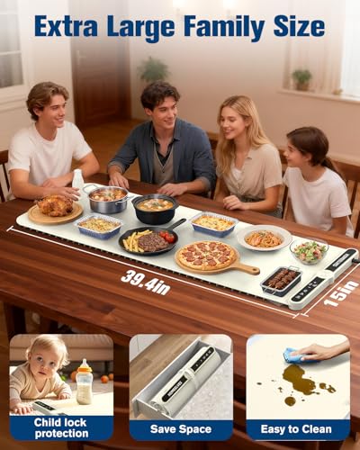 Warming Mat for Food Extra Large