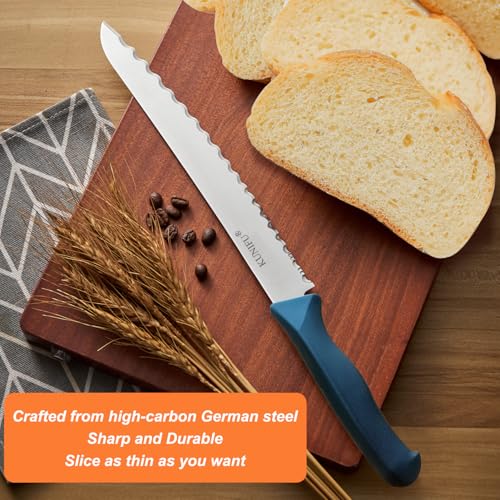Ultra Sharp High Carbon Stainless Steel Serrated Blades Bread Knife