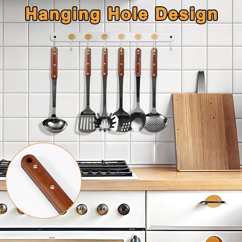 Stainless Steel Mirror Polished Kitchen Utensils Set (6 Count)