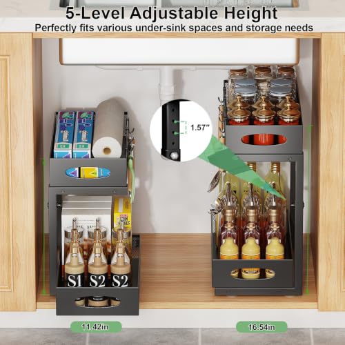 2 Pack Under Sink Organizer (2 Count)