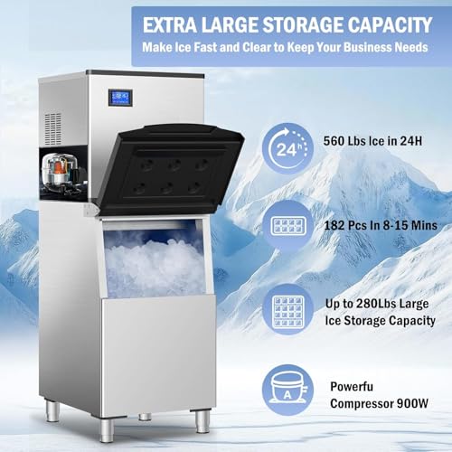 Commercial Ice Maker Machine 400Lbs