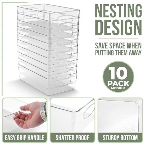 Fridge Organizers and Storage (10 Count)