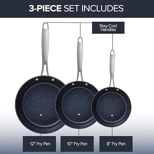 3 Piece Fry Pan Set