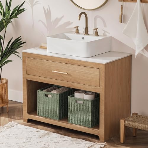 3 Pack Wicker Basket (3 Count)
