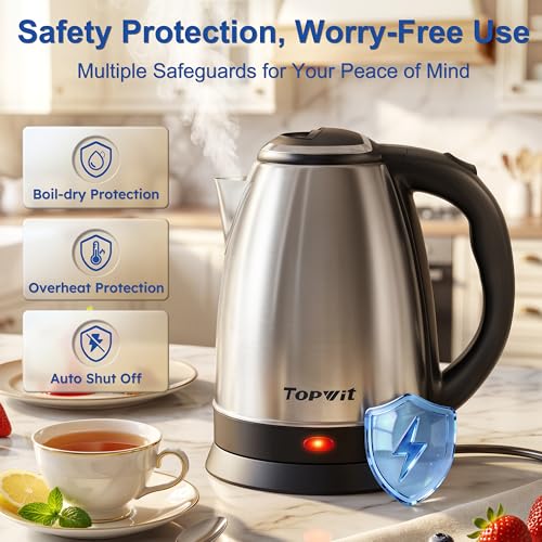 2.0L Stainless Steel Electric Kettle