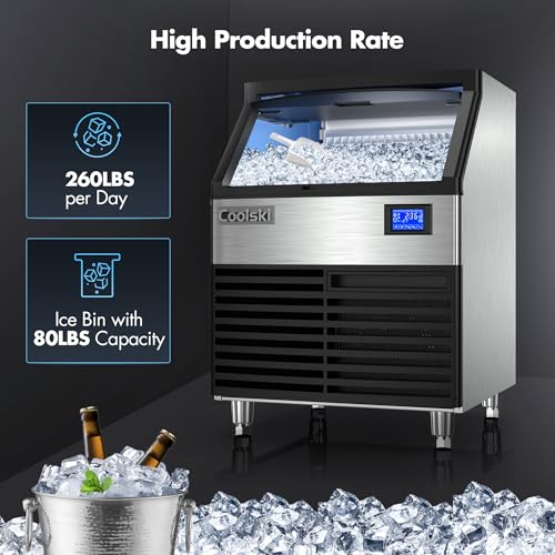 Commercial Ice Maker Machine 260LBS