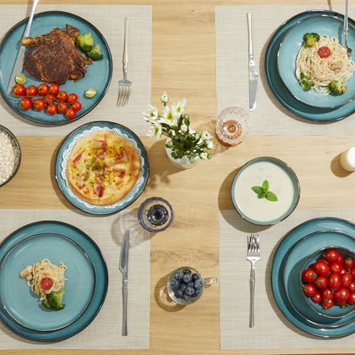 Stoneware Dinnerware Sets for 4