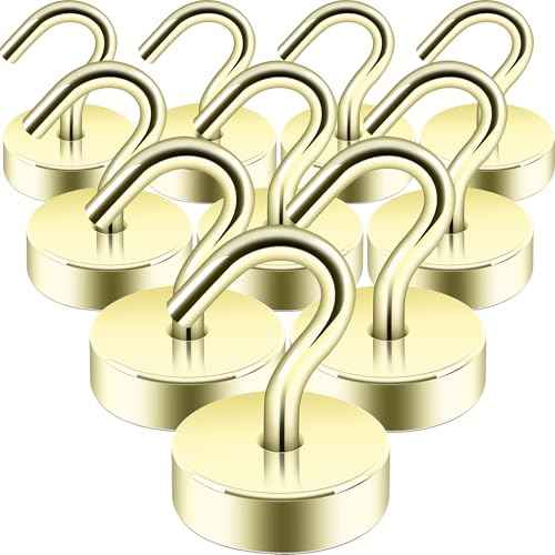 Magnetic Hooks Steel Tube Design for Cruise (10 Count)