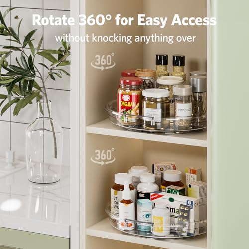 4 Pack 10.6in Lazy Susan Organizer (4 Count)