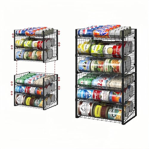 3 Tier Stackable Can Rack Organizer (2 Count)