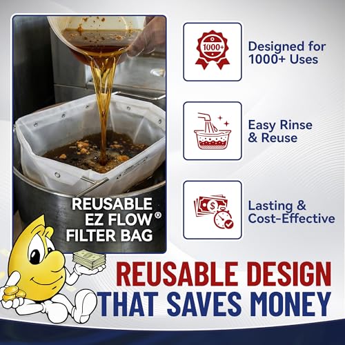 RB6PS EZ Flow Deep Fryer Oil Filter Bag