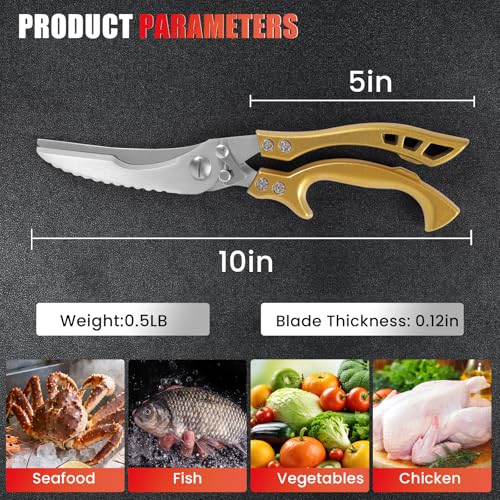 Heavy Duty Kitchen Poultry Shears