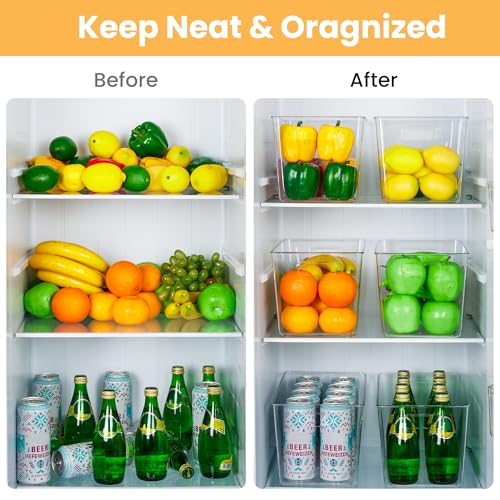 4 Pack Clear Storage Bins (4 Count)