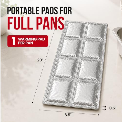 Flameless Food Warming Pads (6 Count)
