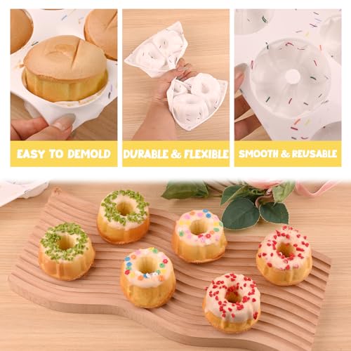 3 Pcs Mini Fluted Cake Pan (3 Count)