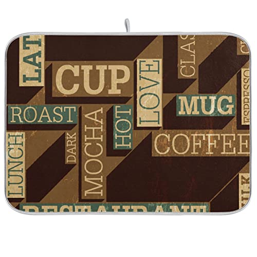 Super Absorbent Dish Drying Mat