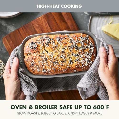 Premiere Ovenware Healthy Ceramic Nonstick 1 lb. Loaf Baking Pan