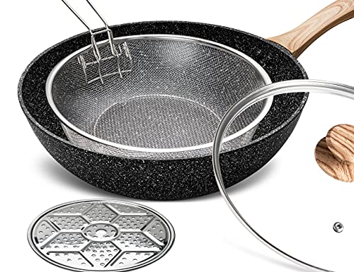 12 Inch Wok Set (4 Count)