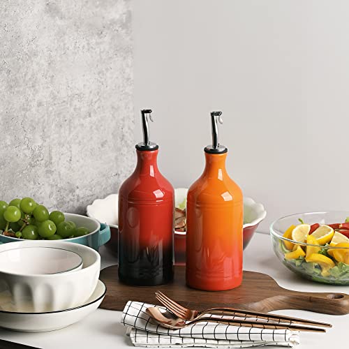 Sweejar Ceramic Olive Oil Dispenser Bottle