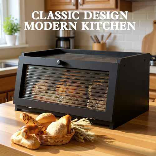 Bread Box for Kitchen Countertop