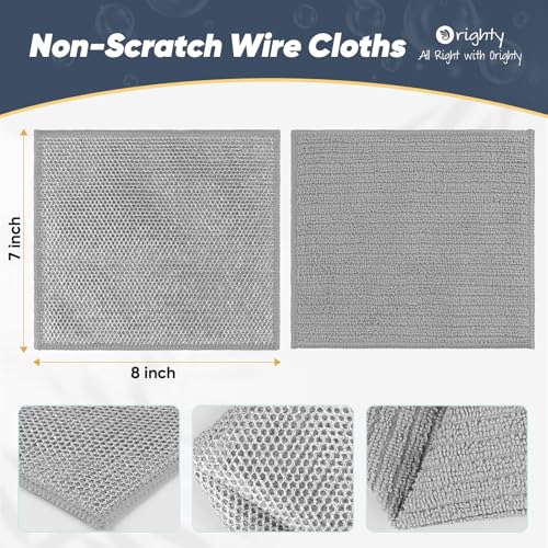Dish Cloths 48 Pack Double (48 Count)