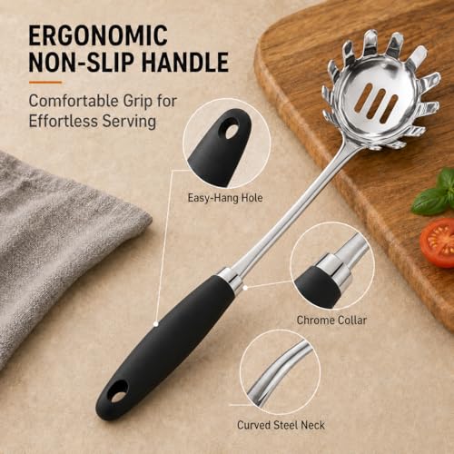 Stainless Steel Pasta Spoon