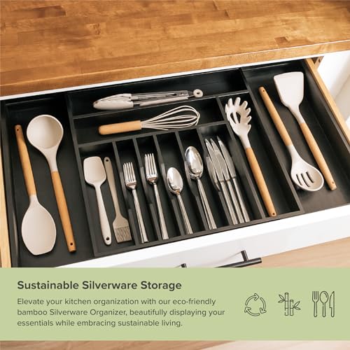 Silverware & Utensil Drawer Organizer