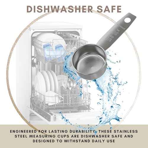 1 8 Cup Stainless Steel Measuring Cup