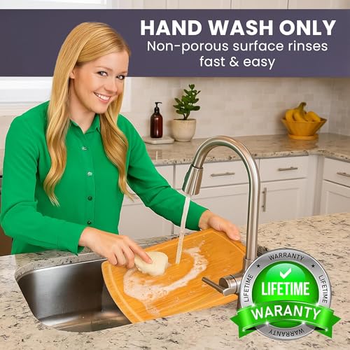 Glue Free Surface™ 2XL Extra Large Bamboo Cutting Board Set of 4 (4 Count)