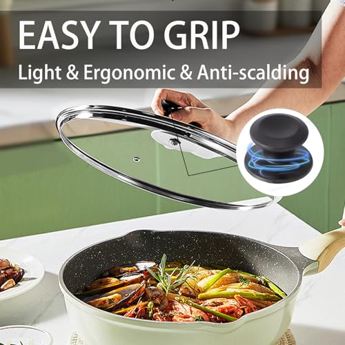 12 inch Tempered Glass Lid for Pots