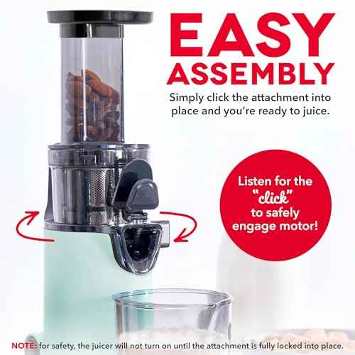 Deluxe Compact Cold Press Juicer