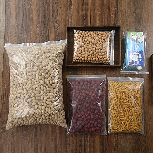 30Pcs 13"x15" Thick 3Mil Large Clear Reclosable Zip Seal Lock Plastic Bags (30 Count)