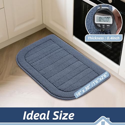 30x18 Inch Kitchen Rugs Non Slip Washable Kitchen Sink Rug