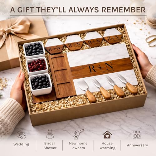 Personalized Charcuterie Board Set