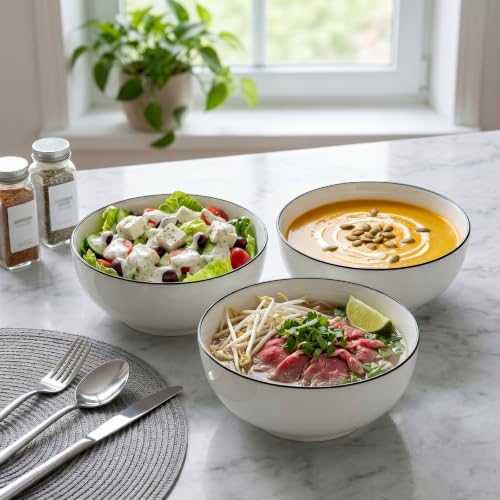 60 Ounces Large Soup Bowl (3 Count)