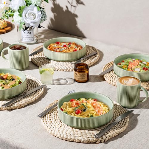 7.5 Inch Pasta Bowls Set of 4 (4 Count)