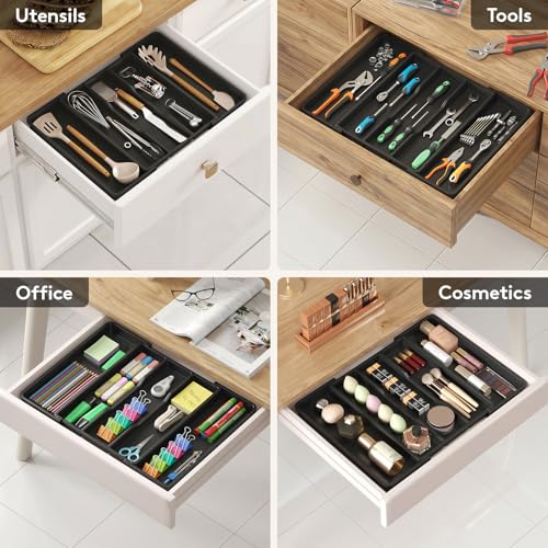 Utensil Organizer for Kitchen Drawers