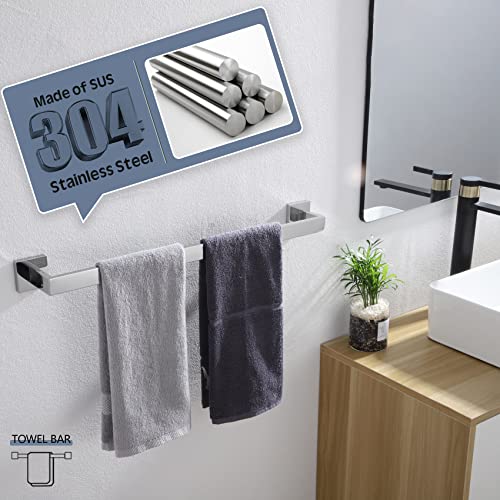 20 Inch Single Towel Bar